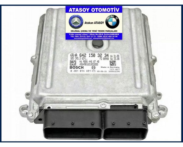 MERCEDES W221 S320CDI MOTOR BEYNİ A6421503234 6421503234 0281014491 , A6421504572 6421504572 0281014366